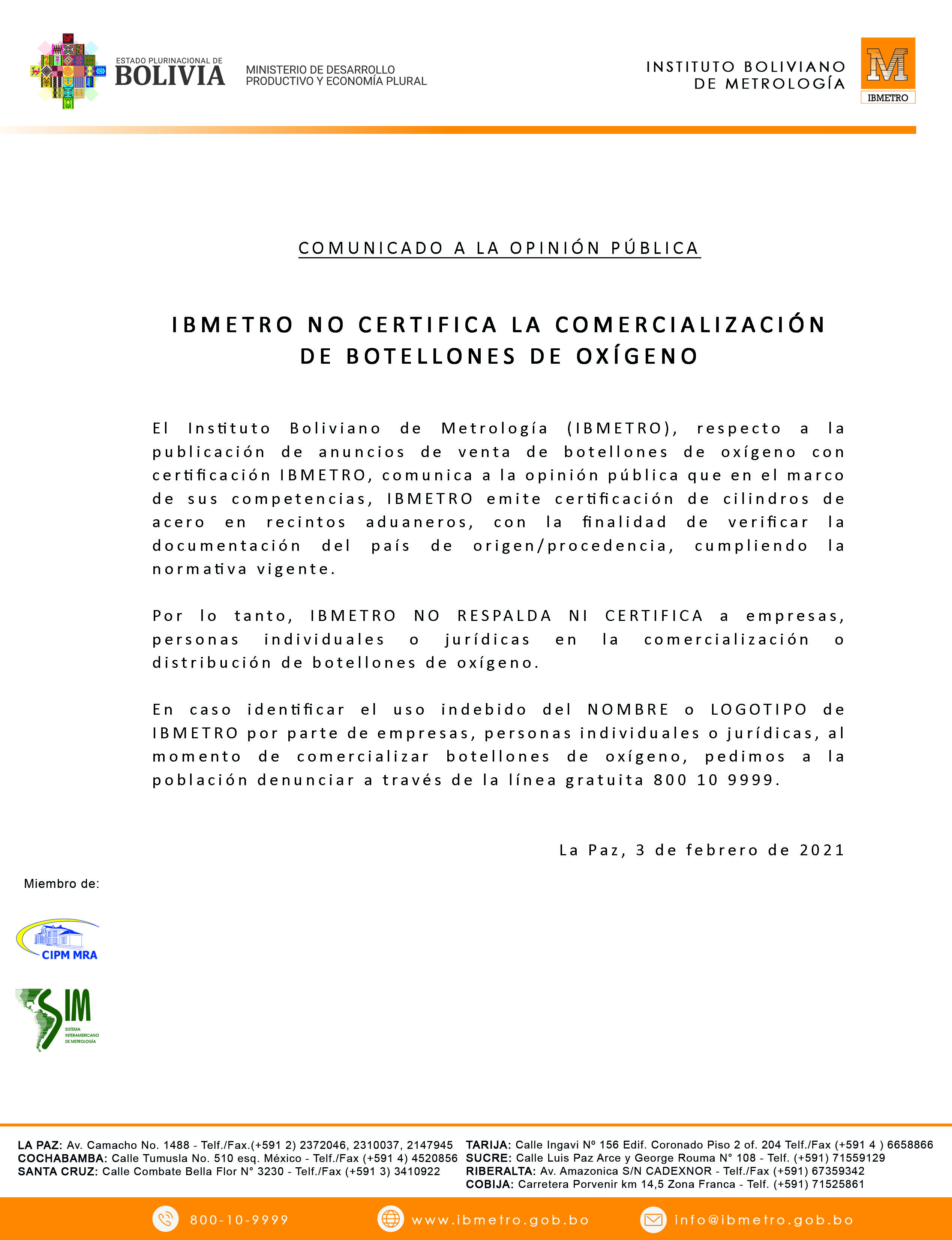 Noticia IBMETRO