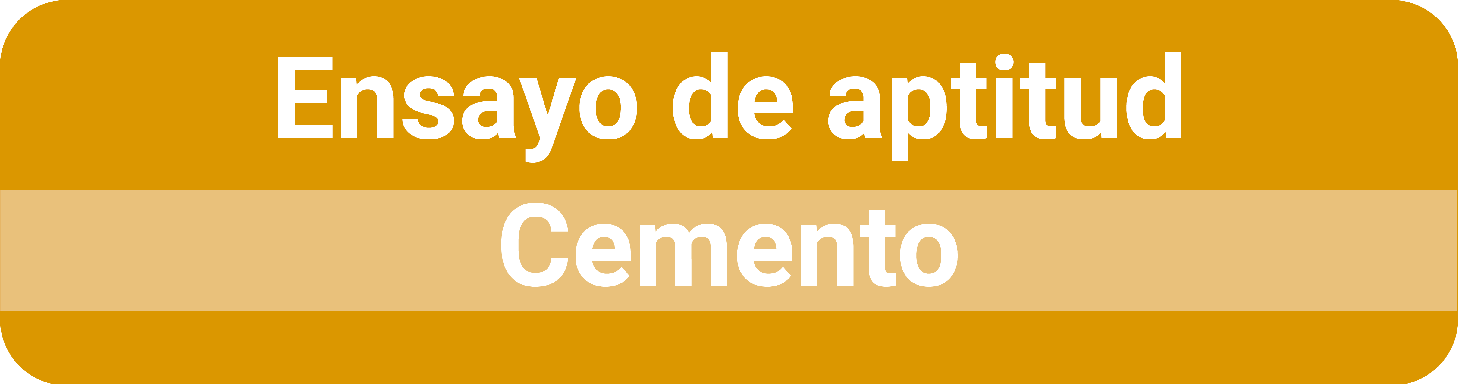 ensayo de aptitud cemento